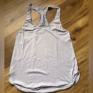 Lululemon Lavender Racerback Athletic Tank Top
